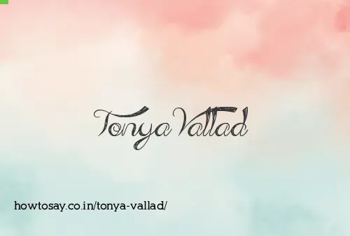 Tonya Vallad