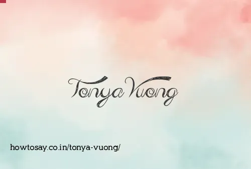 Tonya Vuong