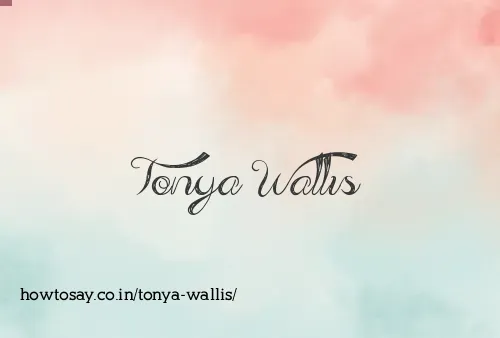 Tonya Wallis