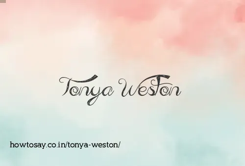 Tonya Weston