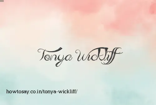 Tonya Wickliff