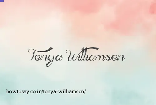 Tonya Williamson