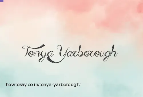 Tonya Yarborough