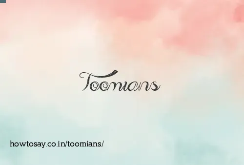 Toomians