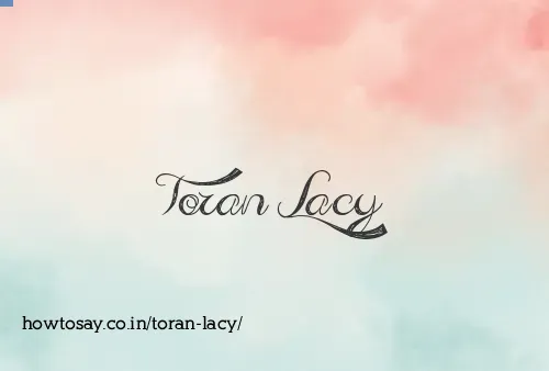 Toran Lacy