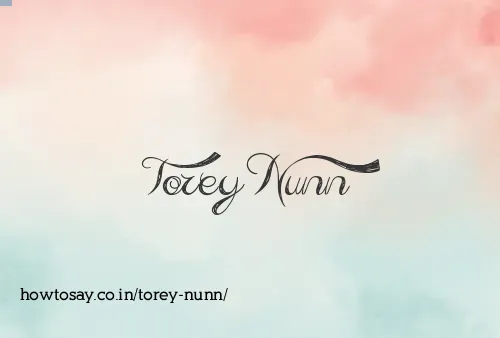Torey Nunn