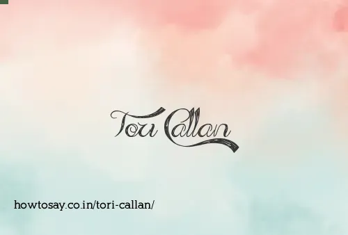 Tori Callan