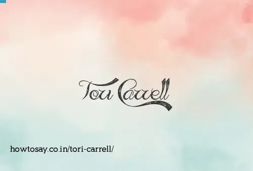 Tori Carrell