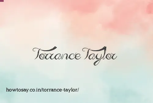 Torrance Taylor