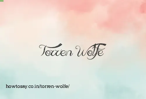 Torren Wolfe