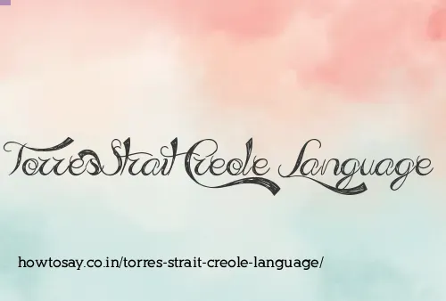 Torres Strait Creole Language