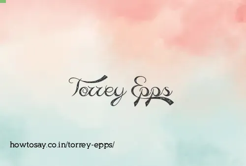 Torrey Epps