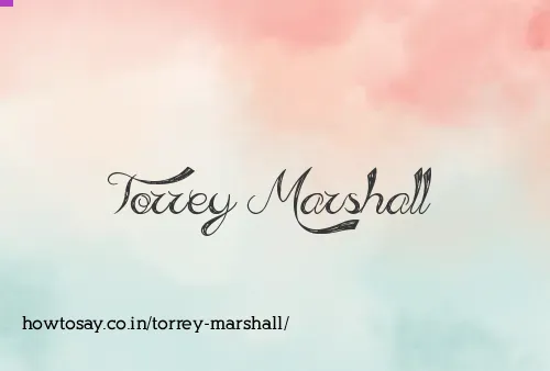 Torrey Marshall