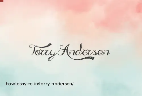 Torry Anderson