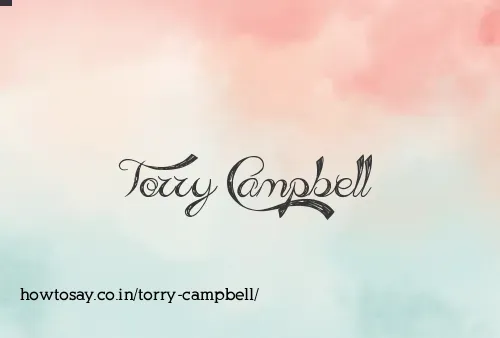 Torry Campbell