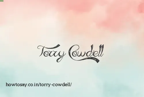 Torry Cowdell