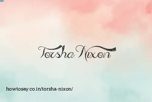 Torsha Nixon