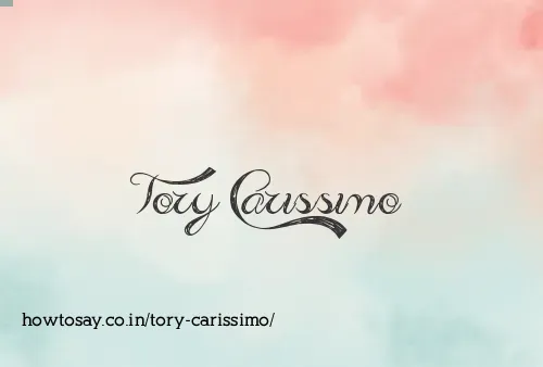 Tory Carissimo