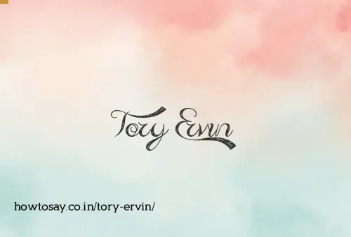 Tory Ervin