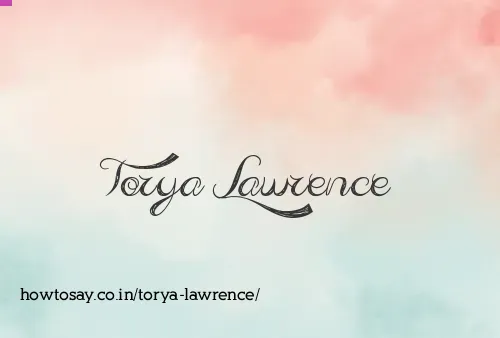Torya Lawrence