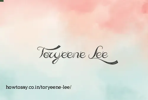 Toryeene Lee