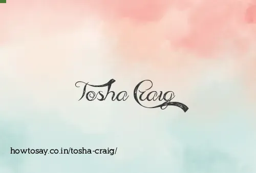 Tosha Craig