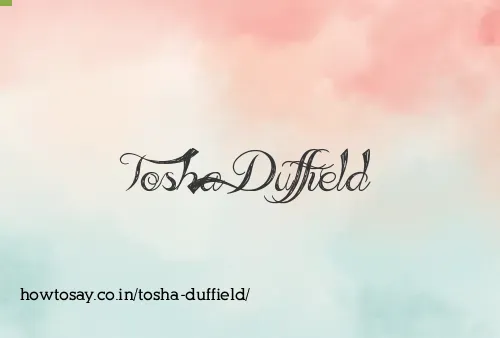 Tosha Duffield