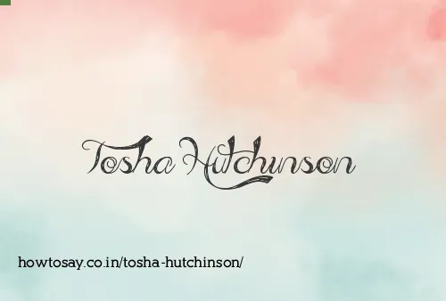 Tosha Hutchinson