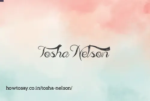 Tosha Nelson