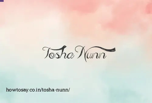 Tosha Nunn