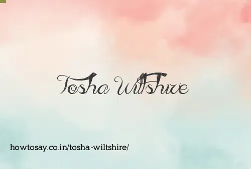 Tosha Wiltshire