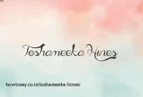 Toshameeka Hines