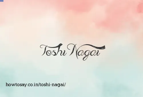 Toshi Nagai