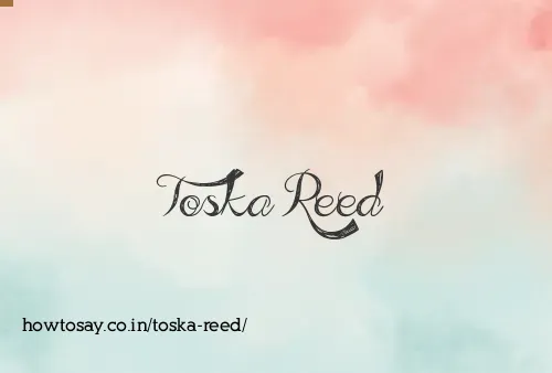 Toska Reed