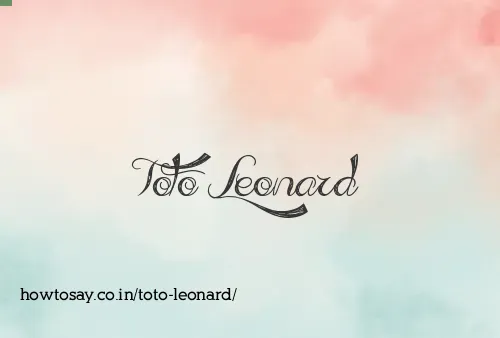 Toto Leonard