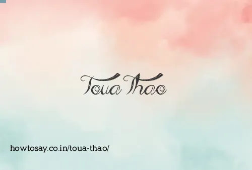 Toua Thao