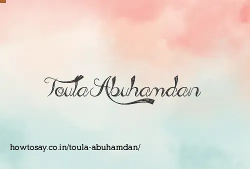 Toula Abuhamdan