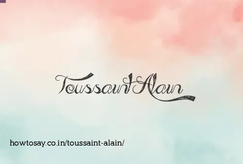 Toussaint Alain