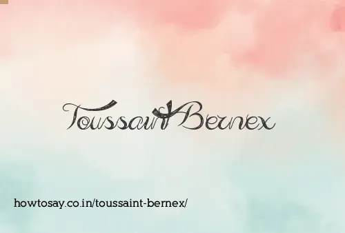 Toussaint Bernex
