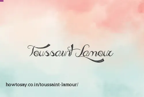 Toussaint Lamour