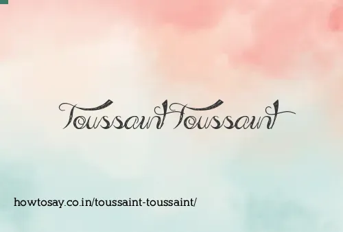 Toussaint Toussaint