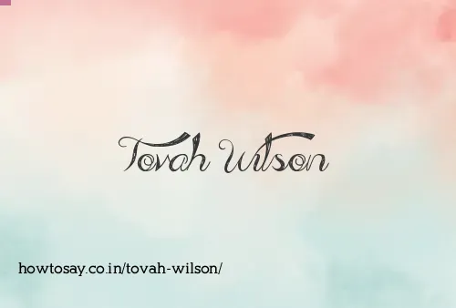 Tovah Wilson