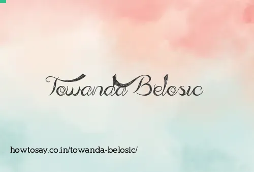 Towanda Belosic