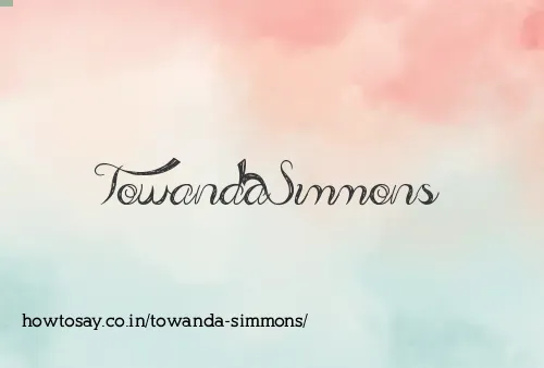 Towanda Simmons
