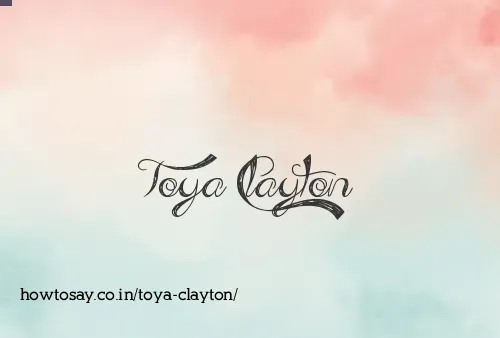 Toya Clayton