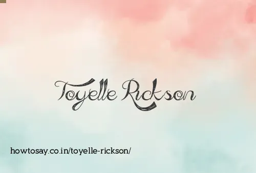 Toyelle Rickson