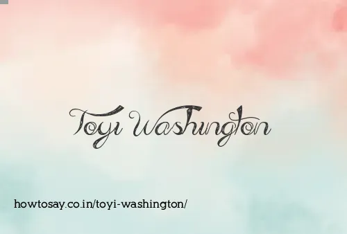 Toyi Washington