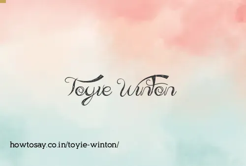 Toyie Winton