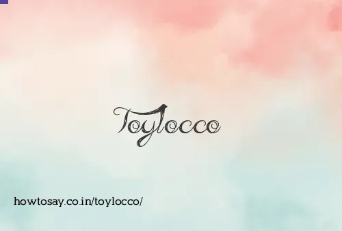 Toylocco