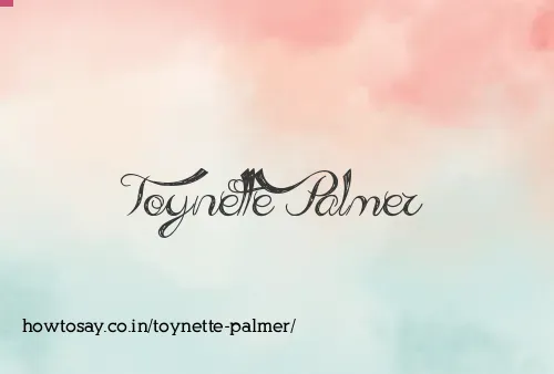 Toynette Palmer